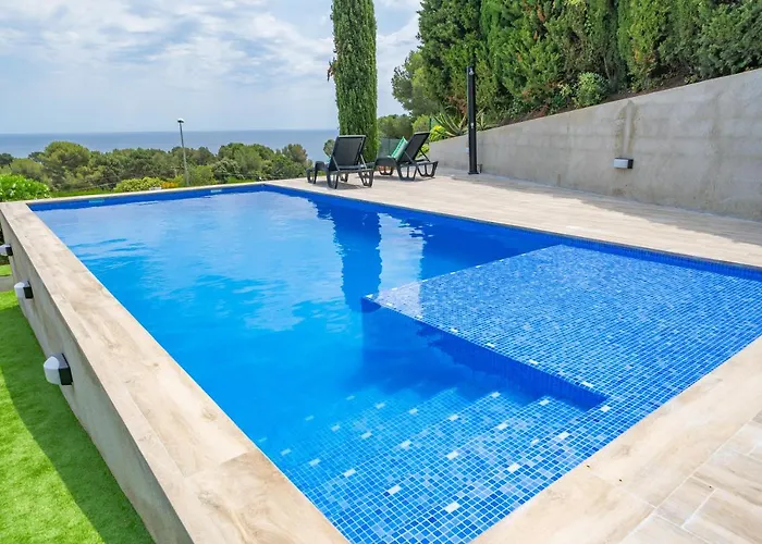 Villa Santa Cristina Lux, Ideal Familias, Frente Al Mar - Cala Treumal